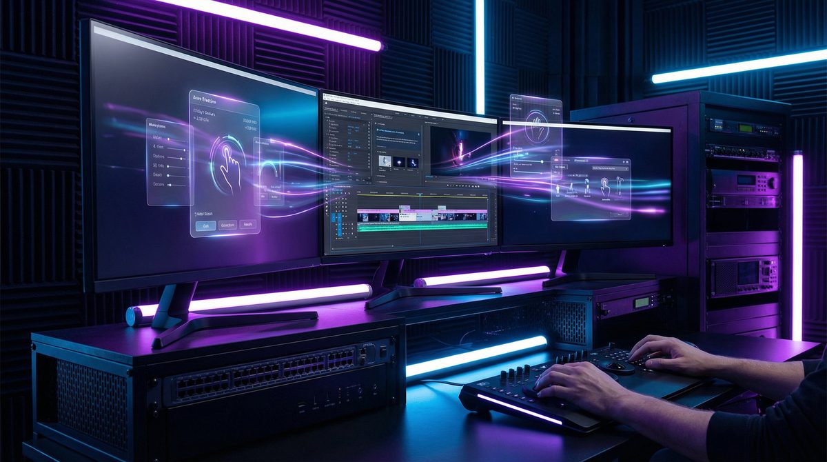 蜜桃视频 AI智能创作工具界面